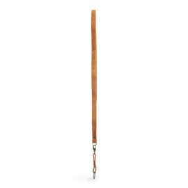 MUUD Dace. Handgemaakt leren sleutelhanger met lang leren hengsel eng50+7x1cm - kleur WHISKY