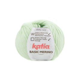 Katia Basic Merino 85 - Zeer licht groen