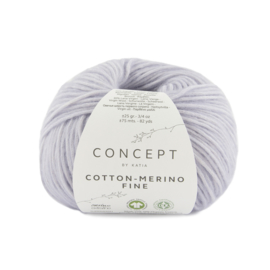 Katia Concept Cotton merino Fine 86 - Licht lila