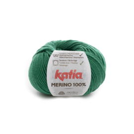 Katia Merino 100% 73 - Smaragdgroen