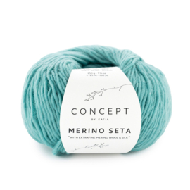 Katia Concept Merino Seta 63 - Turquoise groen