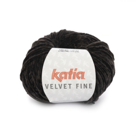 Katia Velvet Fine 211 - Zwart