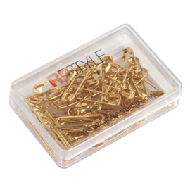 ReStyle 015.10210 Veiligheidsspelden 19/22 mm goud, 50 stuks