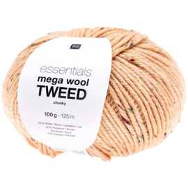 Rico Design Essentials Mega Wool Tweed chunky apricot