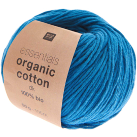 Essentials Organic Cotton dk sky blue