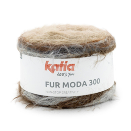 Katia Fur Moda 300 / 303 - Bruin-Grijs