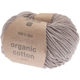 Rico Design Essentials Organic Cotton aran taupe