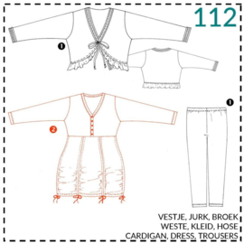 Patroon ABACADABRA Basic legging (0112)