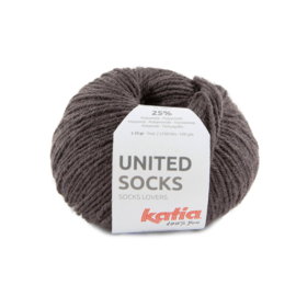 Katia United Socks 25 - Donker bruin