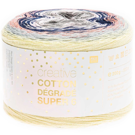 Rico Creative Cotton Dégradé Super6 001 pastel-mix