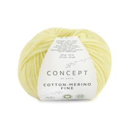 Katia Concept Cotton merino Fine 83 - Licht geel