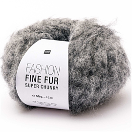 Rico Fashion Fine Fur Super Chunky 005 grijs