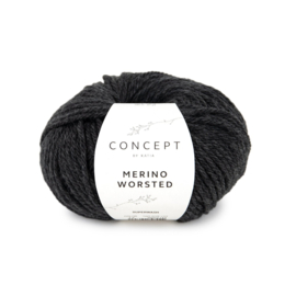Katia Concept Merino Worsted 14 - Donker grijs
