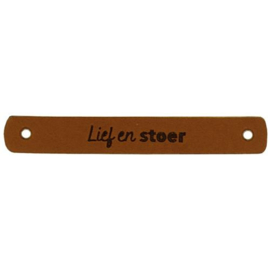Durable 020.1185 Leren Label Lief en Stoer 7 x 1 cm - Kleur 004