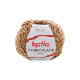 Katia merino Flamé 118 - Bruin-Ecru