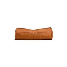 MUUD Bea. Handgemaakt leren etui voor breinaalden O25xO49OxØC10cm - kleur WHISKY