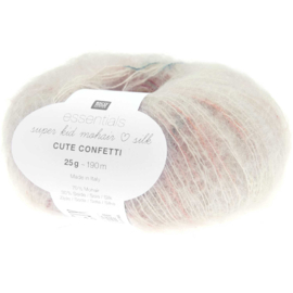 Rico Design Essentials Super Kid Mohair Loves Silk Cute Confetti autumn