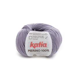 Katia Merino 100% 77 - Medium paars
