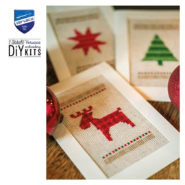 WENSKAART KIT KERSTMIS SET VAN 3