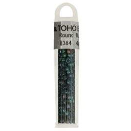 Toho glaskralen rond 8-0-6 x 4G kl 0384