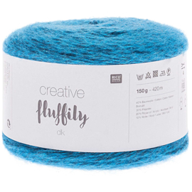 Rico Creative Fluffily DK 006 blauw