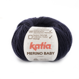 Katia Merino Baby 5 - Zeer donker blauw