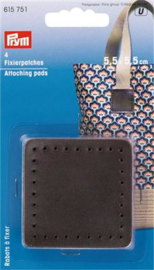 PRYM 615751 FIXEERPATCHES VOOR TASGREPEN 5,5CM BRUIN