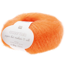 Rico Essentials Super Kid Mohair Loves  Silk 048 Azalea