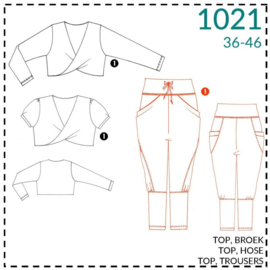 IT'S A FITS PATTERN Broek (1021)