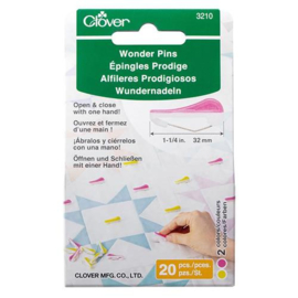 Clover 3210 Wonder spelden 20 stks