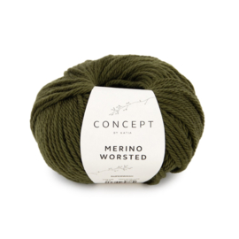 Katia Concept Merino Worsted 21 - Militair groen
