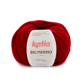 Katia Big Merino 23 - Robijnrood