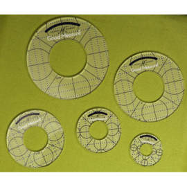 Circle Template Set (5pc), Good Measure Amanda Murphy