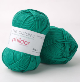 Phildar coton 3 Sapin