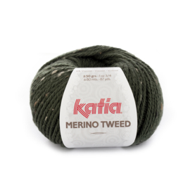 Katia Merino Tweed 310 - Donkergroen