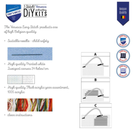 SPANSTEEKKUSSEN KIT CIRKELS