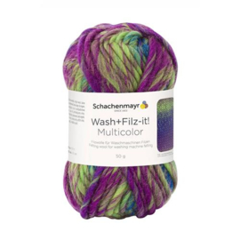 Wash+Filz-it! Multicolor 50 meter / 50 gram - Kleur 224