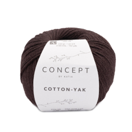 Katia Concept Cotton-Yak 136 - Donker bruin
