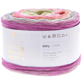 Rico Design Creative Cotton Dégradé Lucky 8 etno
