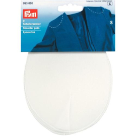 Prym 993880 Schoudervullingen zonder klittenband raglan S wit