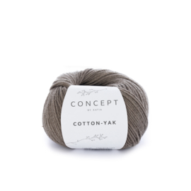 Katia Concept Cotton-Yak 103 - Bruingrijs