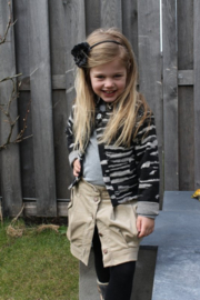 Patroon ABACADABRA Rokje met knoopsluiting (0139)