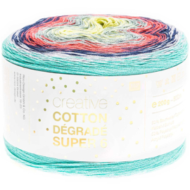 Rico Creative Cotton Dégradé Super6 002 tuer.-melon