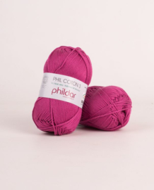 Phildar coton 3 Magenta