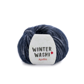 Katia Winter Washi 211 - Duifblauw-Donker blauw