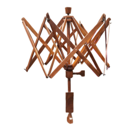 Durable garenhaspel paraplu 020.1357 Sheesham hout 60 cm