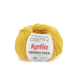 Katia Merino 100% 63 - Mosterdgeel