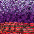Katia Knit Ensemble 402 - Ecru-Lila-Roestbruin-Rood