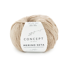 Katia Concept Merino Seta 55 - Beige