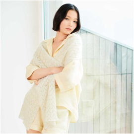 Rico Design Essentials Super Kid Mohair Loves Silk Glamorous Glitter creme